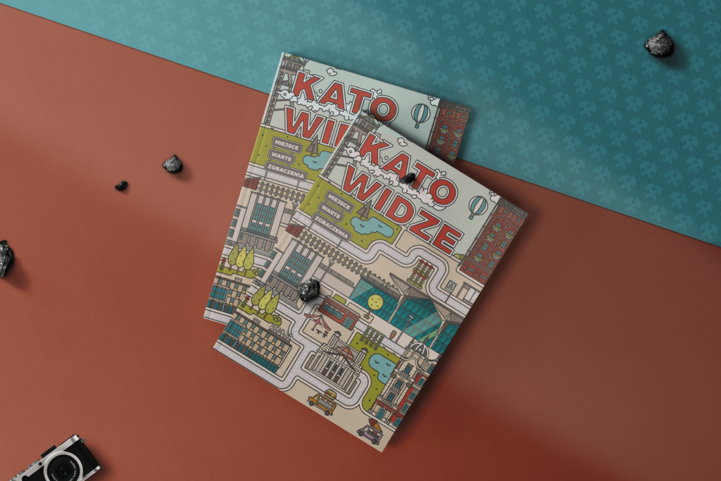 "Katowidze - a place worth seeing" is a project of a guidebook to Katowice realised in the form of a book. 