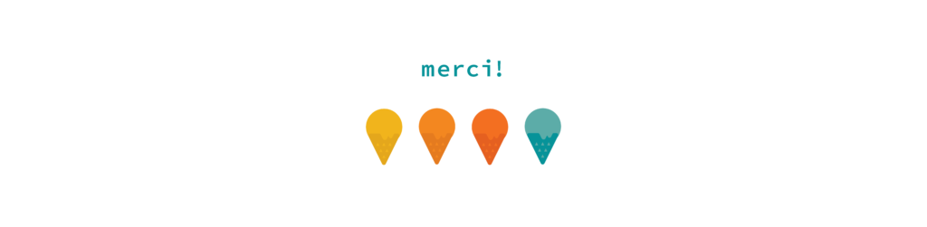 Branding project for a small mark of craft ice cream